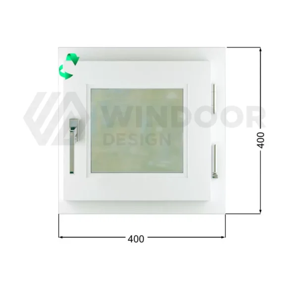 window-09-400-400.jpg Прозорец за баня модел 2, дървена прозоречна система, 78мм.
