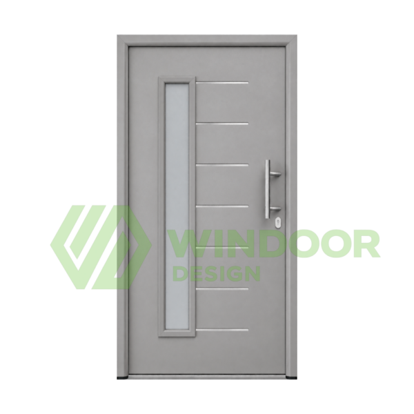 Стоманена външна врата, Thermo46, мотив TPS 025S, Hormann