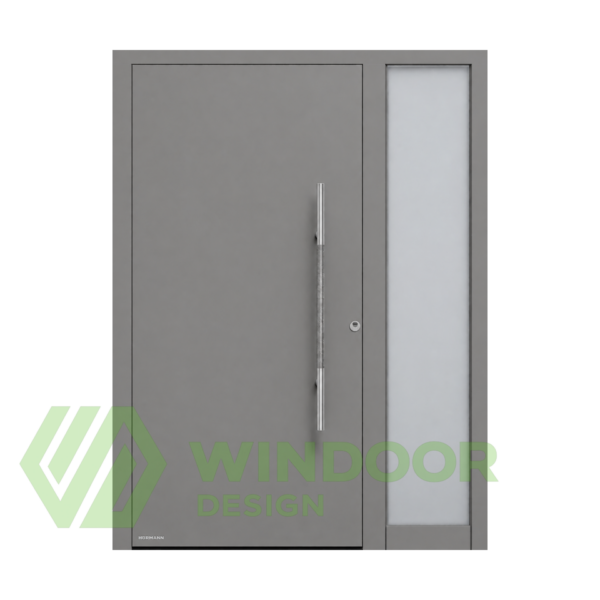 Стоманена външна врата, Thermo65, мотив THP 010+1, Hormann