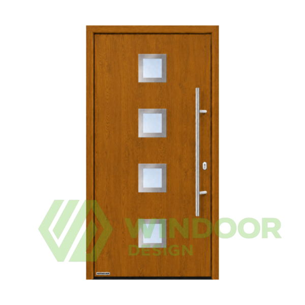 Стоманена външна врата, Thermo65, мотив THP 800S, Hormann