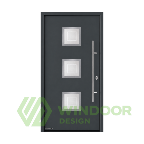 Стоманена външна врата, Thermo65, мотив THP 810E, Hormann